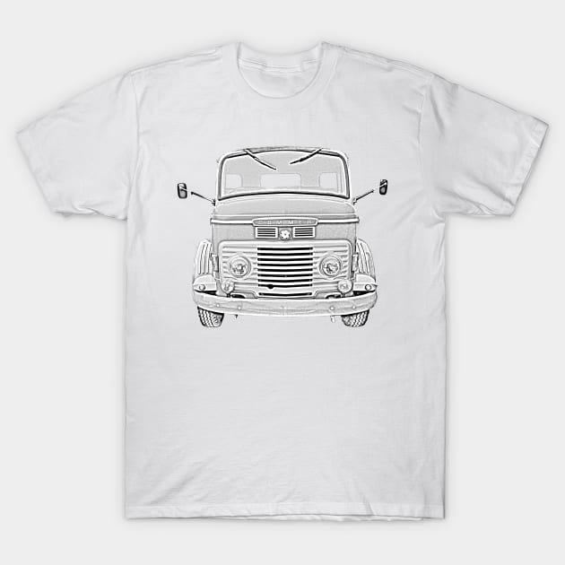 Commer 1950s classic heavy lorry T-Shirt by soitwouldseem